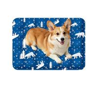 Générique Tappeto rinfrescante Animali Cuscino Pieghevole Portatile | Tappeto a Pelo per Cane e Cuscino di Niche Per Cucciolo Estate Casa Gabbia Pavimento Divano Patio Balcone Spiaggia