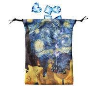 Générique Tarocchi Card Storage Pouch, Drawstring Bag for Deck Protection, 13 x 18 cm multiuso Holder for Dice, Jewelry, and Accessories, Perfect for Tarocchi Enthusiasts and Collectors, d, Se référer