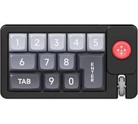 Générique Tastiera programmabile - Keyboard meccanica con RGB Backlight, One Hand Numeric Keypad with Hot intercambiabile Joystick for Typing Music Production Trading Setup and PC Game