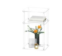 Générique Tavolo , acrilico a due lati, tavolo da pranzo, compatto Storage Desk with Modern Design for Rental, Hotel, Business, Living Room, Ristorante, Bedroom, Bathroom, Apartment, Stainless
