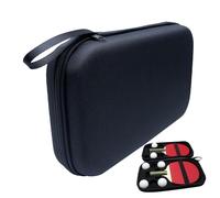 Générique Tavolo Tennis Paddle Case - Lightweight Dustproof Table Tennis Racket Bag | Ball Racket Carrier | Portable Waterproof Dustproof Weatherproof for Gym Sports Training Indoors and Outdoors