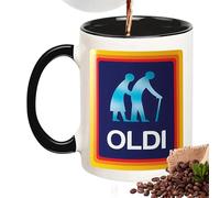 Générique Tazza di caffè in ceramica - 400 ml - Tazza di tè umoroso - Tazza di caffè umoroso - Home Dining Novelty Drinkware Coffee Drinking Cup | Beverage Container For Hot Coffee & Tea