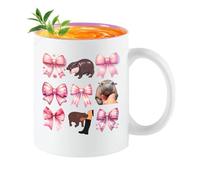Générique Tazza di caffè in ceramica - Tazza da caffè in ceramica Thailandia Hippo Drink Cup | Tazza di caffè divertente ergonomica | Novelty Coffee Mug | Teacup For Kids, & Adults Tea Lover