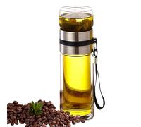 Générique tazza per separazione Bicchiere da tè Infusore Doppia parete a perdite tazza di bottiglia di imbottigliamento elegante in prova; Non preoccupatevi, è sicuro