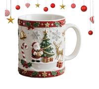 Générique Tazze da caffè di Natale, in resina per latte, tazze da caffè festive, per la routine mattutina, la festa di compleanno, la decorazione della casa, il lavoro, i momenti di relax, il