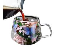 Générique Tazze da caffè in a doppia parete - conservare la bevanda a temperatura della bevanda di caffè | Tazze di jim arrotondato | da cucina o collezioni di