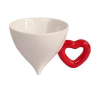 Générique Tazze estetiche, in ceramica da 120 ml a cuore, adorabile per tè e caffè, per donne e ragazze, compleanno, San, decorazione casa ufficio
