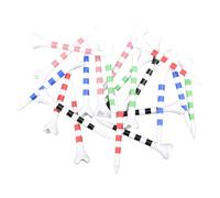 Générique Tees de Golf,20 Pezzi Strumento di Allenamento per Golf | Tee Di Allenamento Colorato,per Giocatori di Golfisti Amatoriali Squadre Scuole Giardino Mariti Padri Piccoli Uomini Club