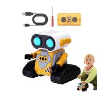 Générique Telecomando Robot - Smart Gesture Sensing RC Robot Toy con LED Eyes, Auto Demo Educational Robotic Pet | Multifunzione Intelligent Preschool Learning Toy Artificial