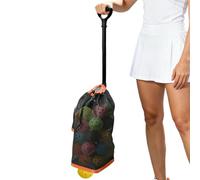 Générique Telescopic Ball Picker, Adjustable Pickleballs Retriever, Compact Basket with Extendable Handle, Sports Tool with Sturdy Design, Ball Collector for Men & Women Indoor & Outdoor