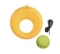 Générique Tennis Ball Rebounder - Solo Practice Feature, 8 inch External Training Gear, Weatherproof Backyard Garden Component, Durevole Orange Fastener | Workout Tool for Parks & Homes