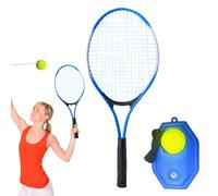 Générique Tennis Practice Rebounder Balls, Solo Practice Rebound Ball Trainer, Outdoor Tennis Training Exerciser Kit, Portable High-Elastic Quality Rope, Ideal for Skill Improvement, Parks