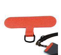 Générique Tether Tab Safety Lanyard Patch Rimovibile 2 Universale | Linguetta del cordino resistente agli per la maggior parte dei telefoni cellulari, arancione, Se référer au