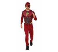 Generique - The Flash-Kostüm DC-Lizenzkostüm rot-gelb