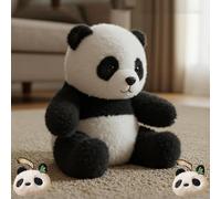 Générique The Pandy - Emotional Healing on Demand,Realistic Panda Plush,Movements Like A Real Panda,Stuffed Animal for Stress Relief,Peluche Pandy con Pelliccia Ultra Morbida, Il Coccolo Confortevole