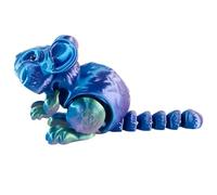 Générique Three-Dimensional Printed Toys Animals - Three-Dimensional Printed Animal Figurine, Articolated Fidget Camster, Desktop Toys for Christmas, Thanksgiving and Valentine's Day