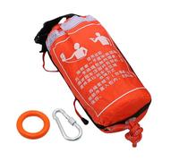 Générique Throwable Flotation Device, Floating Throw Bag, Rescue Rope Safety Gear, Reflective Marine Equipment, 50ft for Kayak, Rafting, Boating, Flood, Pool Use, 21 metri, riferimento alla