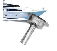 Générique Thru Hull Exhaust Skin - 316 Stainless Steel 19mm | Boat Hose Pipe Exhaust Port, Breather Vent Hull Exhausts Hardware Fitting | Durable Marine Fitting for Ship Kayak Yacht Watercraft