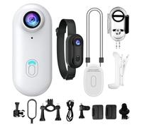 Générique Thumb Action Camera, Compact Wearable Vlogging Cam, 1080p Mini Sports Recorder, 6,45 x 2,8 x 2 cm per moto, Hiking, Palestra, Pet Adventures, and Travel Waterproof Construction