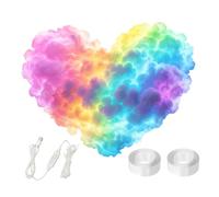 Générique Thundercloud - Lampada da soffitto a LED 3D, con luce decorativa con sincronizzazione musicale | Illuminazione d'atmosfera per soffitto della camera da , soggiorno, ufficio, festa, F