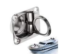 Générique Tie Down Rings - 2 pezzi in acciaio inossidabile resistente all'umidità generale | Heavy Duty Tie Down for Boat, Marine, Dock, Kayak, Yacht, Outdoor Gear, Doors, Furniture