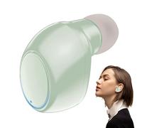 Générique Tiny Earbuds Wireless,Einohr-Wireless-Ohrhörer,Unsichtbare in-Ear Ohrhörer, Ergonomischer Mini-, Unsichtbarer, Kabelloser, Schnelle Kopplung Mit Langer Akkulaufz