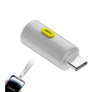 Générique Tiny Flashlight, High Brightness LED Torch, 0,98 x 0,51 x 0,51 Inches, Compact Plug and Play Design, Metal Body, Ultra Light Pocket Flashlight for Camping, Travel, Home