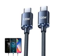 Générique Tipo C Splitter - Doppia Fast Lead, Doppia Porta Woven Line, Charging Cable | Two Way Extension Wire, Outdoor Travel Powering System Component Overvoltage Protection Device Phone Adapter