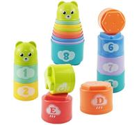Générique Toddler Stackings Cups Toy, Educational Nesting Cups Game, Adorabile Numbers Letters, Developmental Baby Plush, Fun Colorful Stacking Toys for Baby and Kids Over 6 Mesi