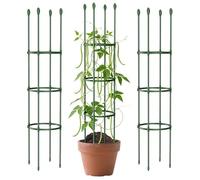 Générique Tomato Gabbie per giardino, Heavy Duty Expandable Plant Support 3 pezzi 49in | Tomatoes Gages Plant Trellis,for Outdoor Patio Balcony Backyard Greenhouse Gardening Vegetables Fruits Flowers
