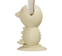 Générique Toothbrush Head Cover, Brush Cap Holder, Reusable Hygiene Protector, Portable Case, Travel Needs for Camping Dorm Business Trips Vacation Hotels Road Trip, 1,3 x 1,77 pollici, Giallo beige