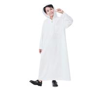 Générique Top a maniche lunghe per ragazzi abbigliamento casual per bambini perfetti per bambini dai 4 ai 14 anni, vestibilità comoda per l'uso quotidiano, bianco, 11-12 Anni