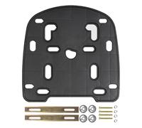 Générique Top Box motorcycleplate- Solid Rear Rack Plate, MotorcycleTrunk PP Bottom Plates With Strong Reliable | Top Case Mounting Accessory for motorcycleStorage Transport Riding, Sturdy Build
