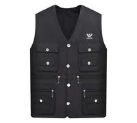 Générique Top Sexy Per Gli Uomini Data Notte più Uomini Primavera E Autunno Verde Collar Single Breasted Round Suit Waistcoat Gilet T Shirts Bianchi Uomini, Le Noir, XXL