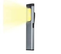 Générique Torcia Elettrica Alimentata A Batteria | Lampada Impermeabile Con Clip - Torce Portatile con Coda Magnetica - per Campeggio Casa Escursionismo Passeggiata Viaggi All'aperto