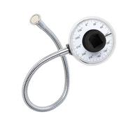 Générique Torque Angle Meter, Accurate Spanner Tester Tool, alluminio lega Torque Gauge for Automotive, Gear, Corner, Table Saw Measurement and Calibration