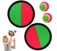 Générique Toss Catch Ball - Set Collant in PVC, Paddle da 22,9 cm, Gioco di Giocattoli Sportivi per Genitori e Giochi, Giardino, Viaggi, Campeggio e Attività All'aperto