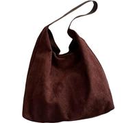 Générique Tote bag, borsa a tracolla - borsa casual alla, borsa da shopping leggera, borsa elegante per la spesa, i fine settimana e i viaggi, Caffè nero., Se référer au descriptif