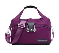 Générique Tote Bag for Women - Sling Pack with Multiple Compartments | Anti-Theft Waterproof Adjustable Strap Shoulder Bag for Lady, Mother, Girlfriend, Travel, Palestra, Scuola, Workplaces