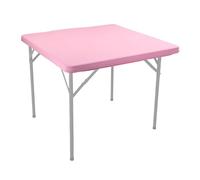 Générique Tovaglia quadrata di piccole dimensioni, protezione per tavolini, lavabile, 86 x 86 cm, per cena, matrimonio, festa, picnic, campeggio, cucina, soggiorno, riunione, cocktail