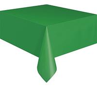 Generique - Tovaglia Rettangolare di plastica Verde Taglia Unica