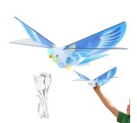 Générique Toy Bird - 10,6 x 7,8 x 2,7 pollici, modello animale realistico con flapping wings | Flying Electric Bird Toy | Outdoor Park Backyard Family Gathering Play for Adults Children