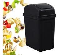 Générique Trash Can - Plasticc Waste Bin | Swing Bin For Home Garden Kitchen | Trash Can Dustbin Simple Style Rubbish Basket Garbage Bin for Kitchen and Kitchen Accessories Recycling Top Bin