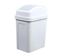 Générique Trash Can - Plasticc Waste Bin | Swing Bin For Home Garden Kitchen | Trash Can Dustbin Simple Style Rubbish Basket Garbage Bin for Kitchen and Kitchen Accessories Recycling Top Bin