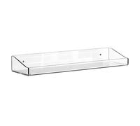 Générique Trasparente Wall Shelf Unit, Multi Purpose Floating Storage Rack, Kitchen and Room Organizer for Cosmetics Books Figurine Perfume Bottles Electronics Stationery Display and Decoration
