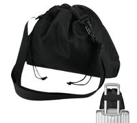 Générique Travel Pillow, Neck Support Bag, 15.35in regolabile Strap Holder, Waterproof Drawstring Pouch, Compact Lightweight Design for Journeys, Luggage, Planes, Travel Use, Packing, Attributo