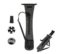 Générique Trekking Pole Bag, Hiking Stick Case, 29,13 x 7,09 pollici, Lightweight Nylon Carrier, Waterproof Outdoor Gear, Compact Foldable Storage, Fit 70 cm Poles, Travel for Camping, multicolore