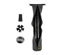 Générique Trekking Pole Carry Bag, Waterproof Hiking Stick Pouch, Regolabile Shoulder Strap, Lightweight Storage Case for Camping, Climbing, Travel, 74 x 18 cm Black, Nero , Se référer au descriptif