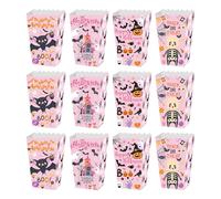 Générique Trick Or Treat Popcorn Box - 12pcs Halloween Popcorn Box | Popcorn Boxes | Spooky Treat Candy Box | Popcorn Box per feste di Halloween felici