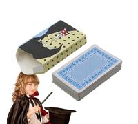Générique Trick Playing Cards, Creative Trick Poker Playing Deck, Stage Tricks Performance Cards Collectible Entertainment Poker for Game Night Fun for Team APortable and Convenientctivities
